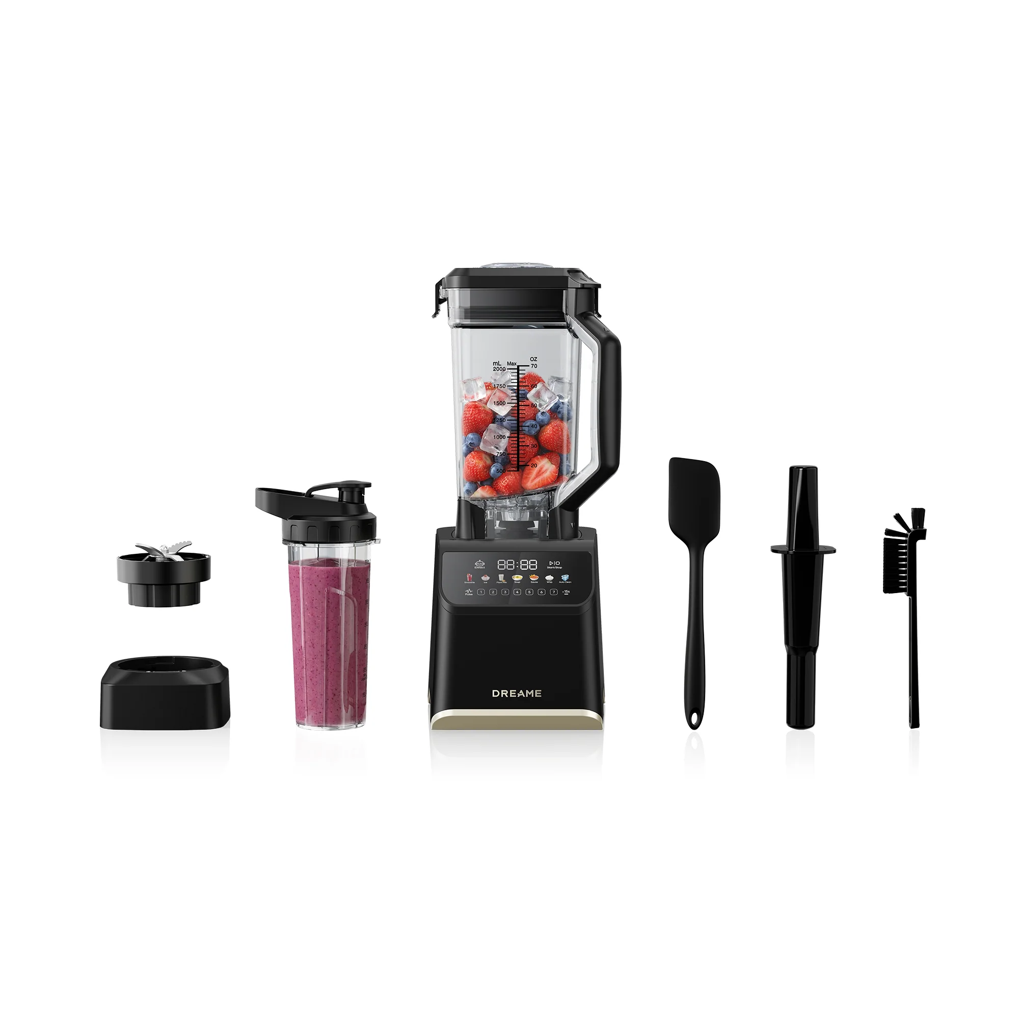 BlendLogic™ high-performance blender zwart